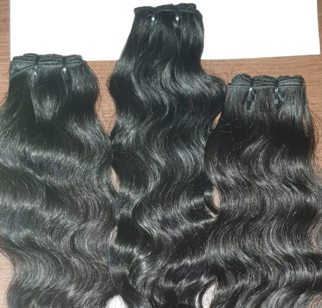 Bellapana Raw Virgin Single Donor Indian Bundle Weft Extensions!